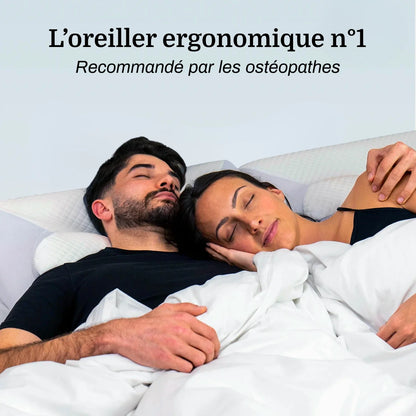 L'Oreiller Signature™ - Réparateur et Ergonomique